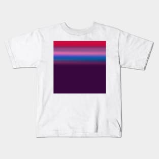 red pink blue texture art Kids T-Shirt